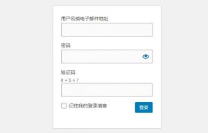 图片[1]-WordPress后台登录加入验证码，防止暴力破解。-友沃可