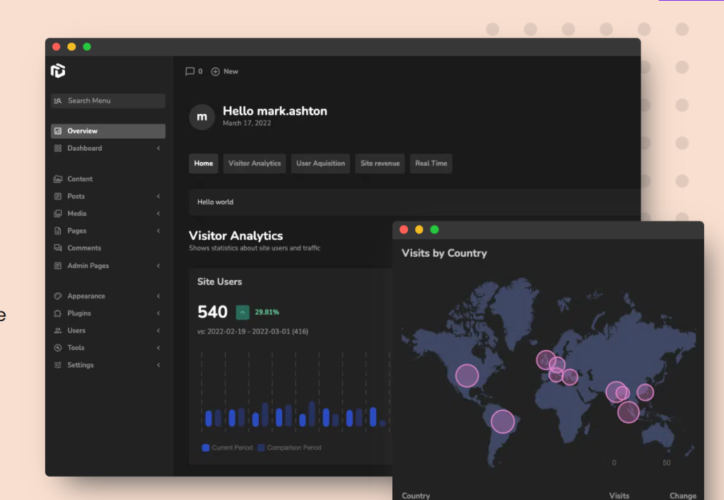 图片[1]-WordPress后台管理页面主题，让站长写作在更美观的后台进行-友沃可